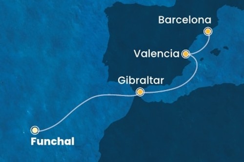 Cruise itinerary