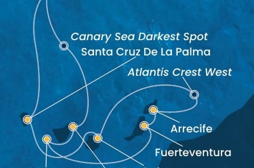 Cruise itinerary
