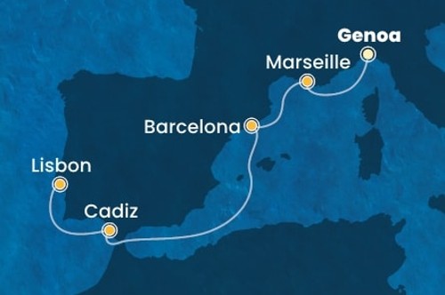Cruise itinerary