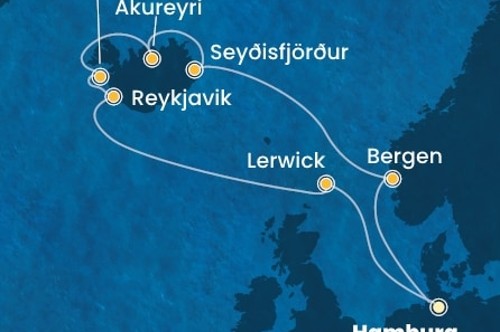 Cruise itinerary
