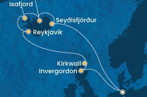 Cruise itinerary