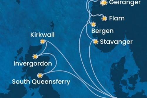 Cruise itinerary