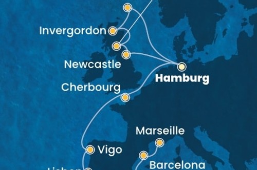 Cruise itinerary