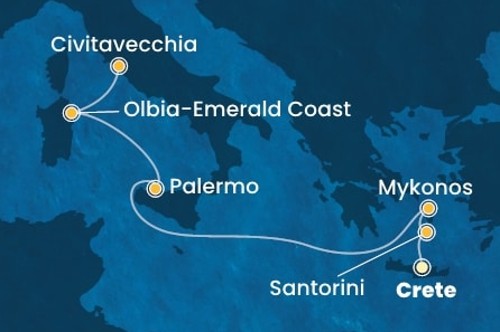Cruise itinerary