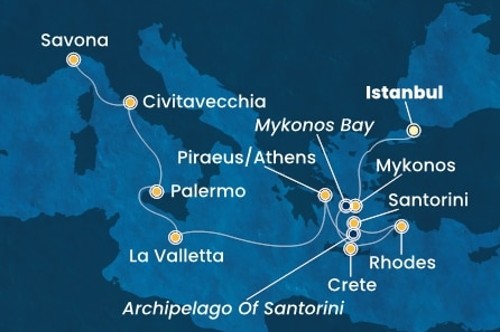 Cruise itinerary