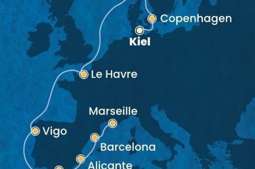 Cruise itinerary