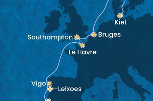 Cruise itinerary