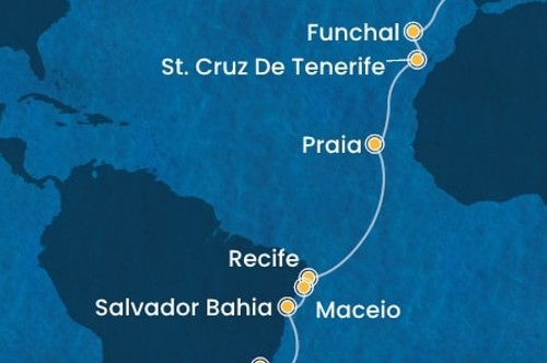 Cruise itinerary