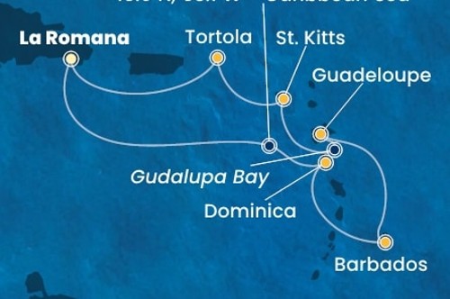 Cruise itinerary