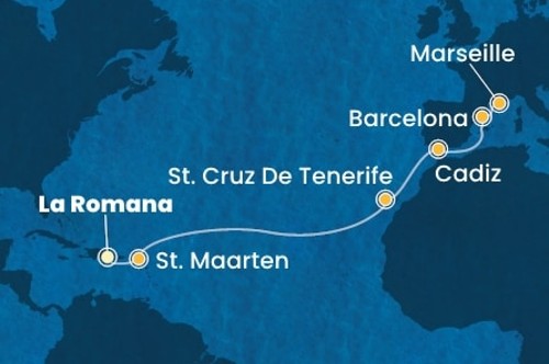Cruise itinerary