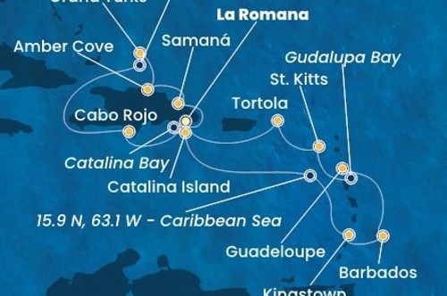 Cruise itinerary