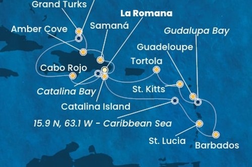 Cruise itinerary