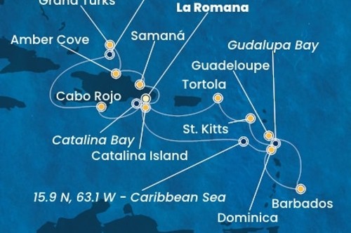Cruise itinerary
