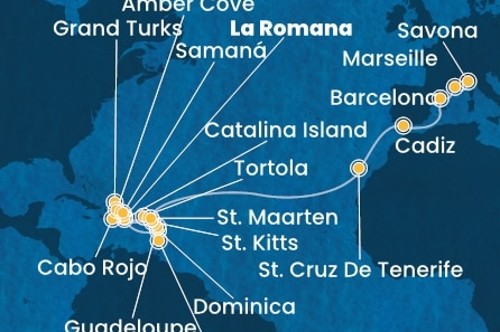 Cruise itinerary