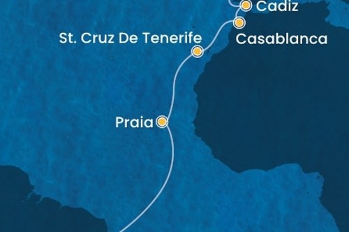 Cruise itinerary