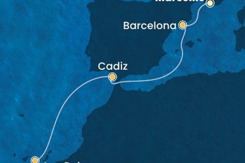 Cruise itinerary