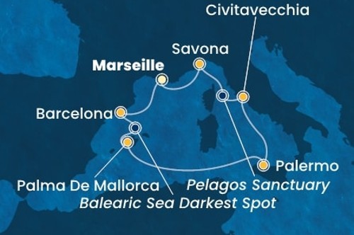 Cruise itinerary