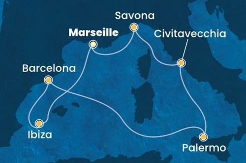 Cruise itinerary