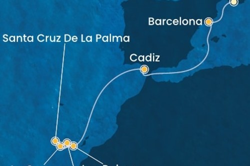 Cruise itinerary