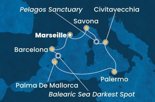 Cruise itinerary