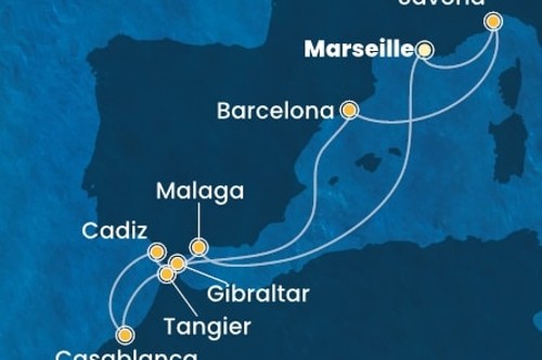 Cruise itinerary