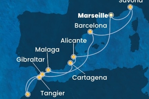 Cruise itinerary