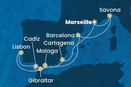 Cruise itinerary