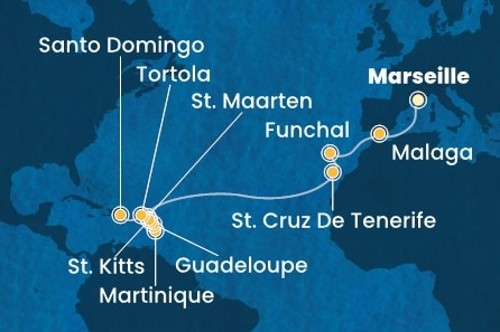 Cruise itinerary