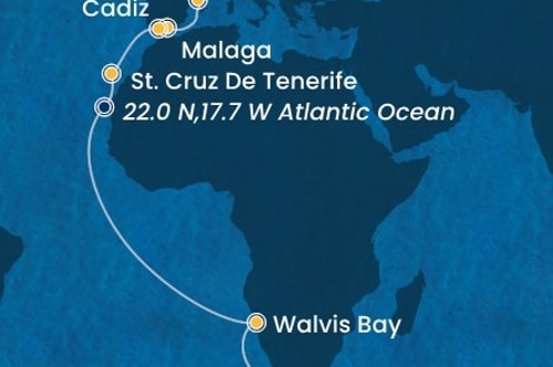 Cruise itinerary