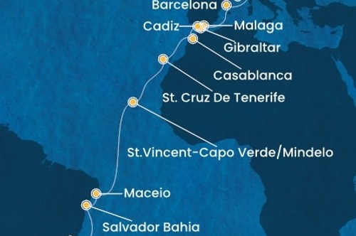 Cruise itinerary