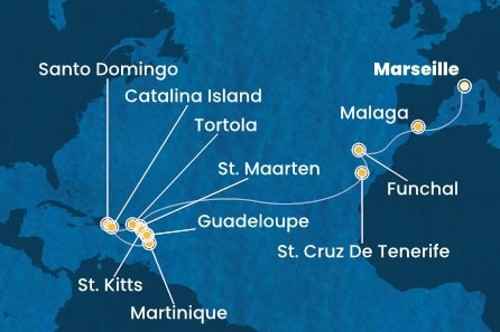 Cruise itinerary