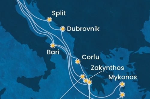 Cruise itinerary