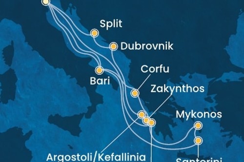 Cruise itinerary