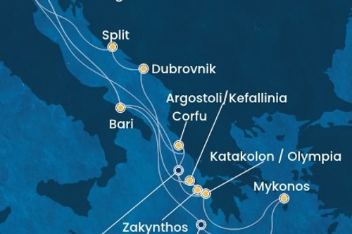 Cruise itinerary