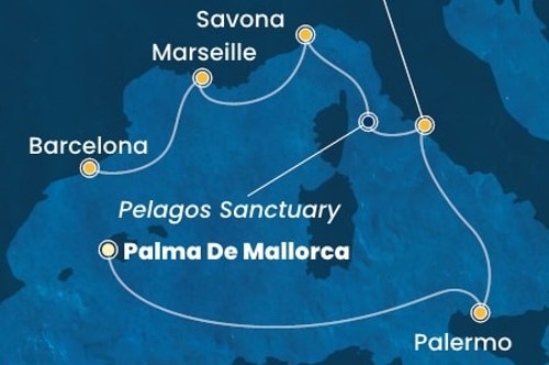 Cruise itinerary