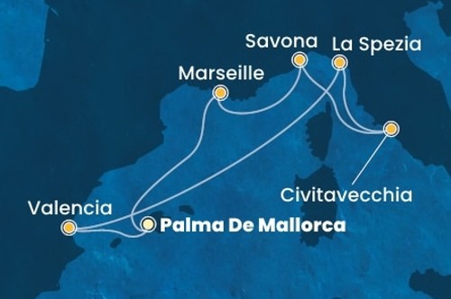 Cruise itinerary