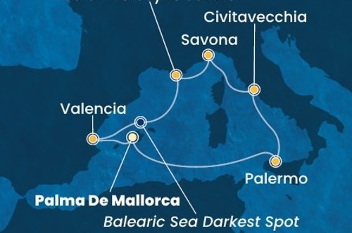 Cruise itinerary