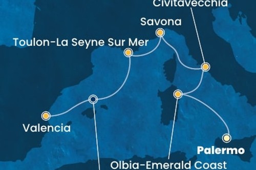 Cruise itinerary