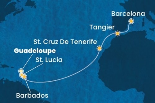 Cruise itinerary