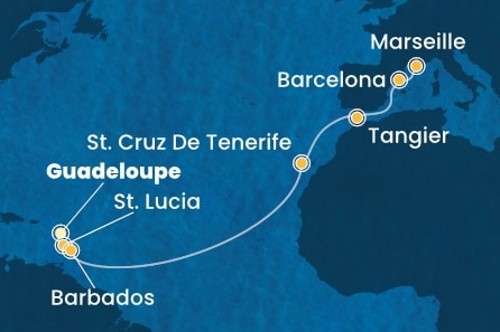 Cruise itinerary