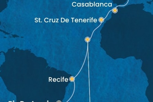 Cruise itinerary