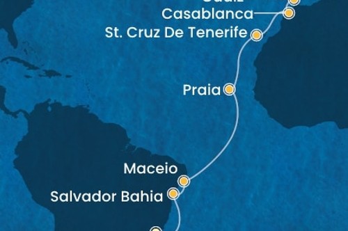 Cruise itinerary