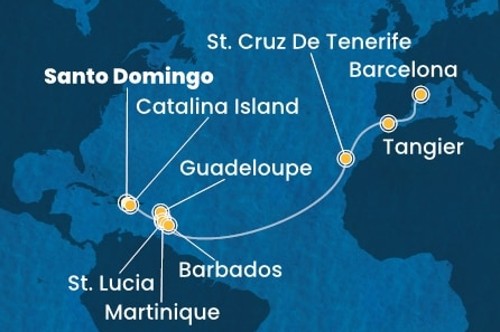 Cruise itinerary