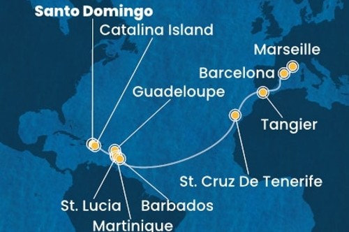 Cruise itinerary