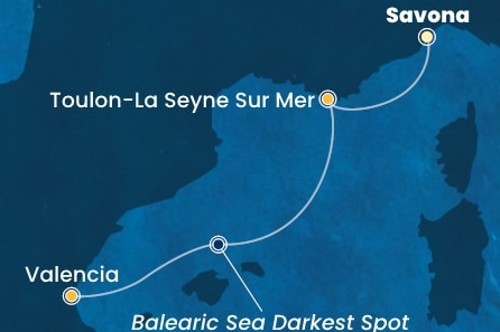 Cruise itinerary