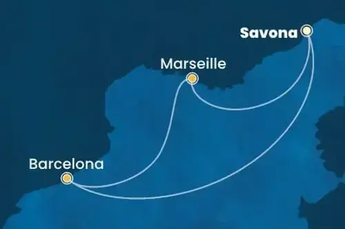 Маршрут круиза