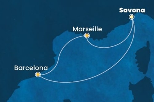 Cruise itinerary