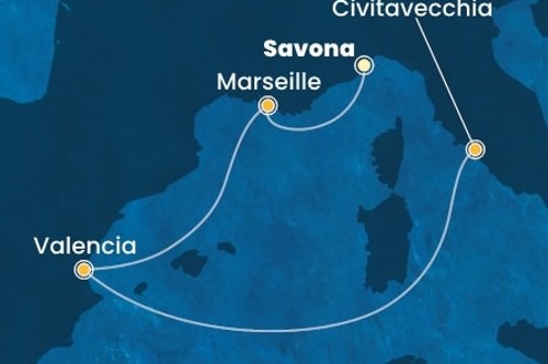 Cruise itinerary