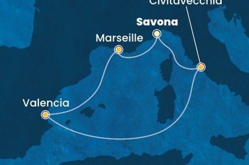 Cruise itinerary