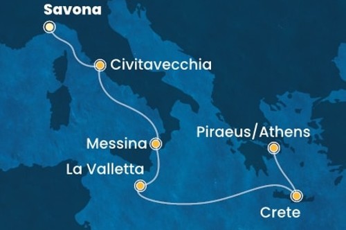 Cruise itinerary